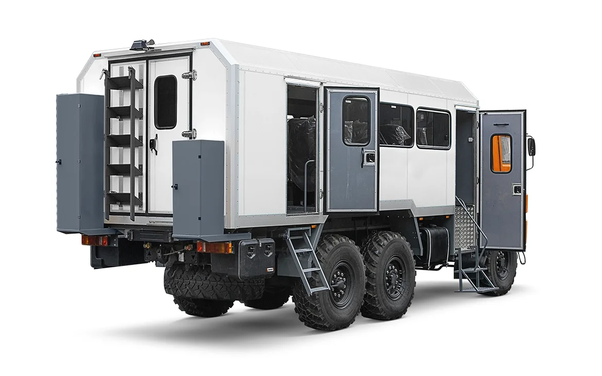 Современные
вахтовые автобусы