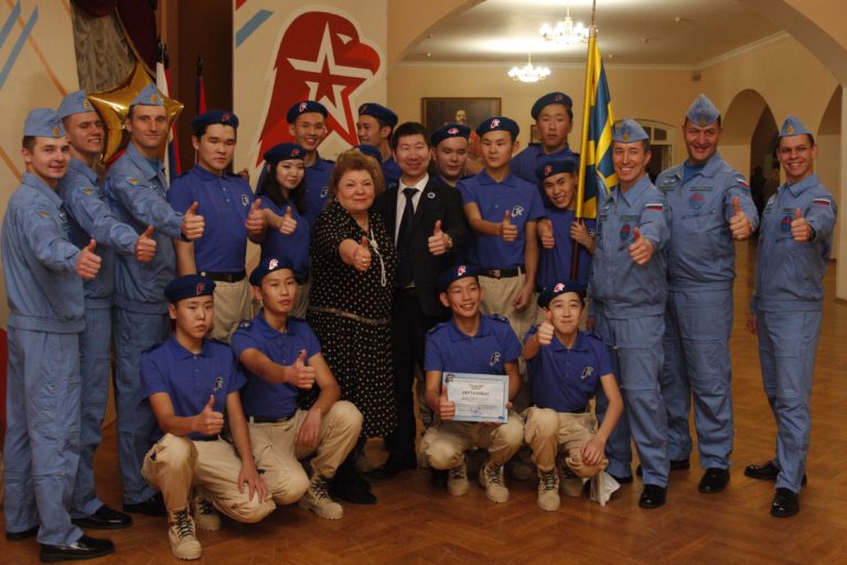 Юнармия Воздушно-космических сил пополнила свои ряды ребятами со всей страны