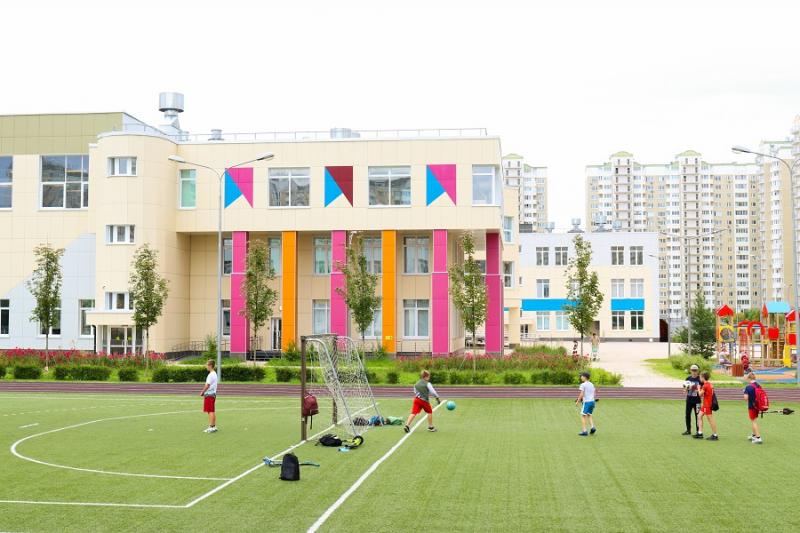 Новое здание школы в Новой Москве