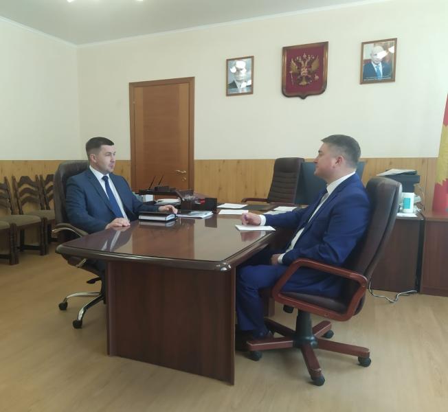 Директор «Липецкэнерго» провел ряд встреч с главами муниципалитетов