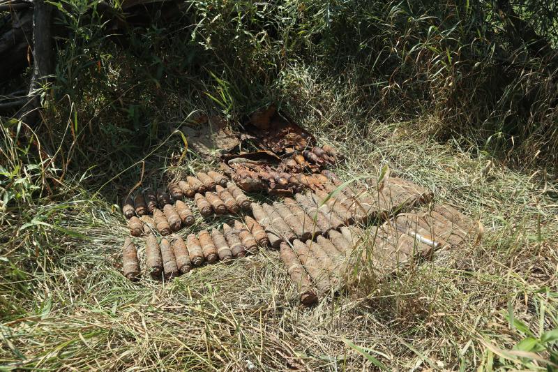 На Кубани сотрудники Росгвардии уничтожили 269 боеприпасов времен Великой Отечественной войны