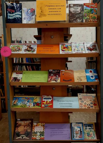 Литературный просмотр
«Хоровод веселых книжек для девчонок и мальчишек»,
в рамках Недели детской и юношеской книги.