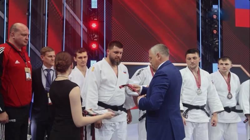 Команда Росгвардии завоевала «серебро» на международном турнире по дзюдо