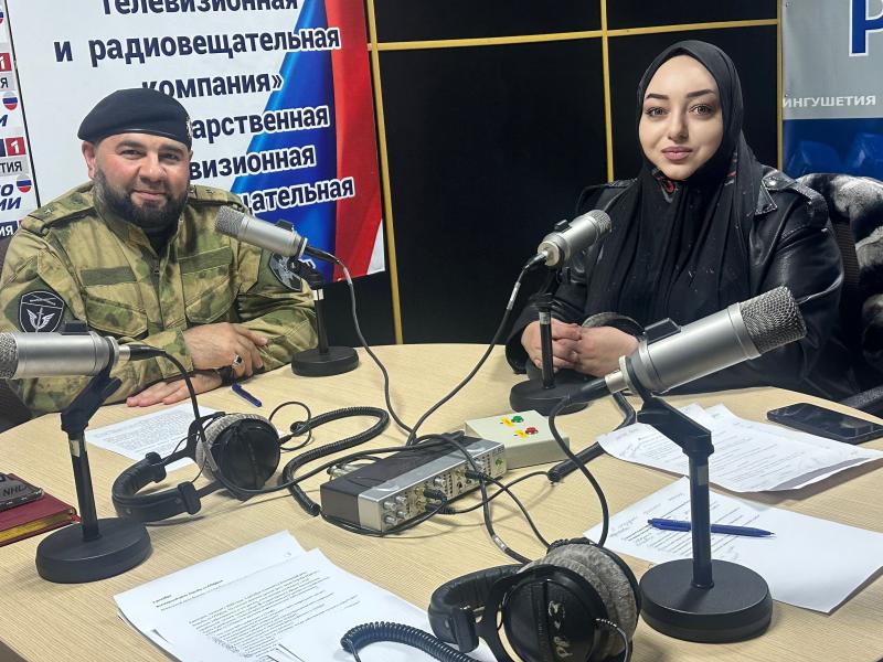Очередной выпуск радиорубрики «В эфире Росгвардия» вышел в Ингушетии