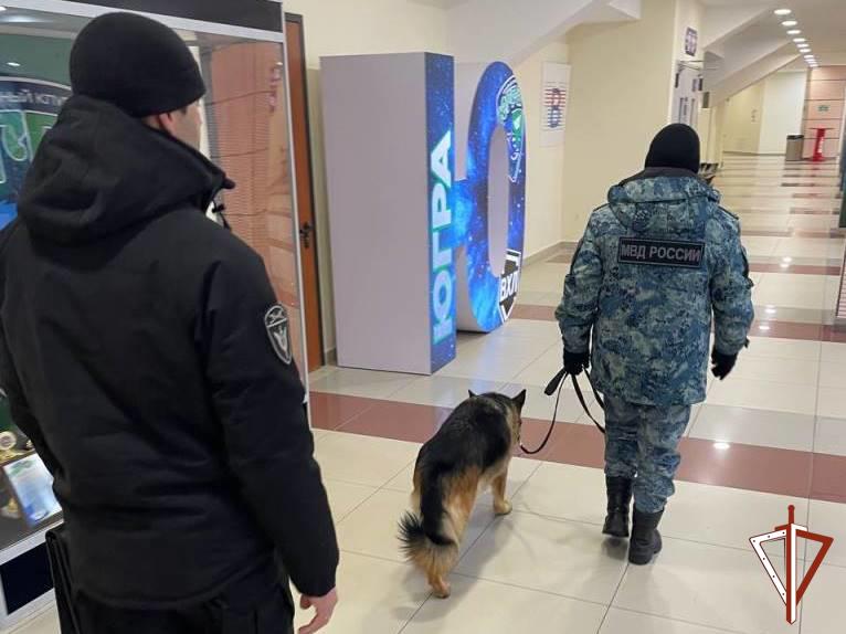 При участии Росгвардии обеспечена охрана общественного порядка спортивных мероприятий в Югре