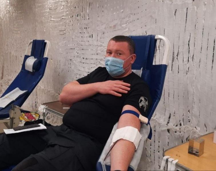 Более 15 литров крови сдали росгвардейцы в рамках акции «От сердца к сердцу» в Подмосковье