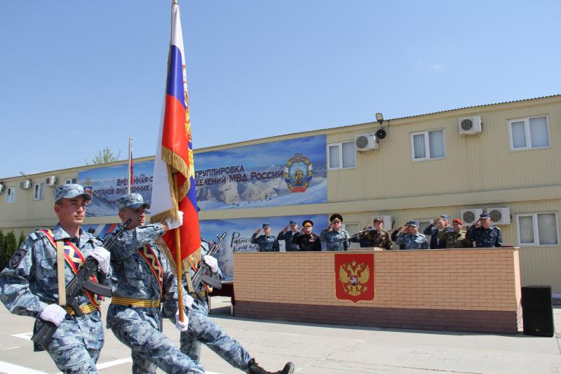 Врио командующего ОГВ(с) принял участие в торжественных
мероприятиях по случаю 25-летия образования ВОГОиП МВД России