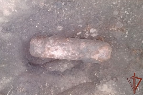 Взрывотехники Росгвардии в Тамбовской области обезвредили боеприпас времен Первой мировой войны