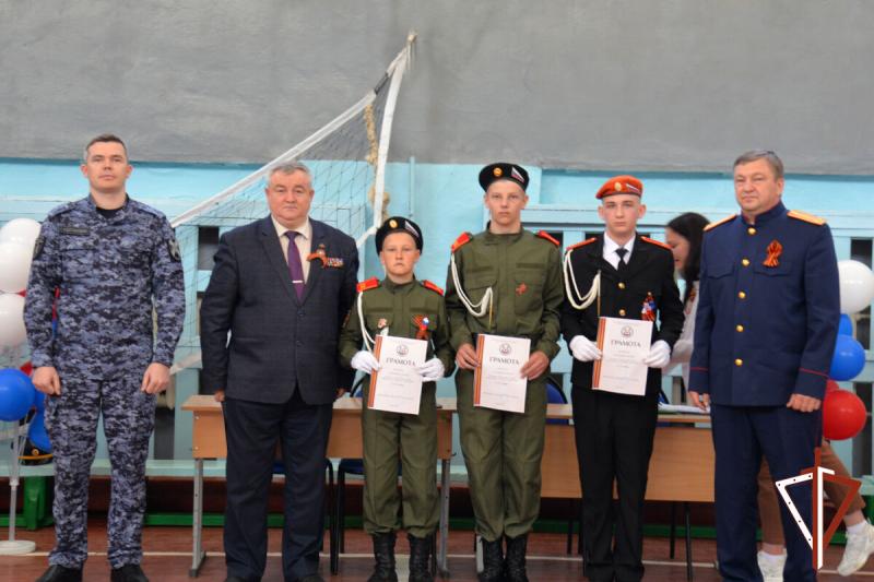 В Зауралье росгвардейцы, ветераны и кадеты принимают участие в мероприятиях к 80-летию Великой Победы