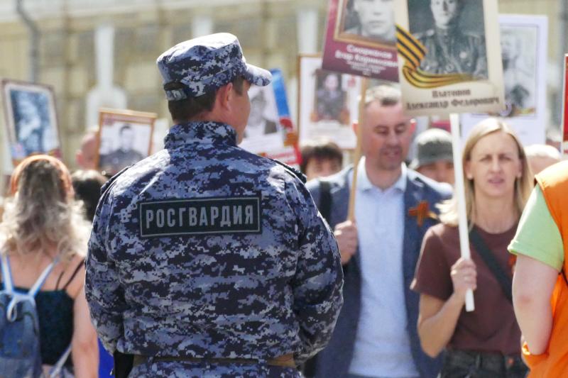 Росгвардия обеспечила безопасность на праздничных мероприятиях в честь Дня Победы в Иркутской области