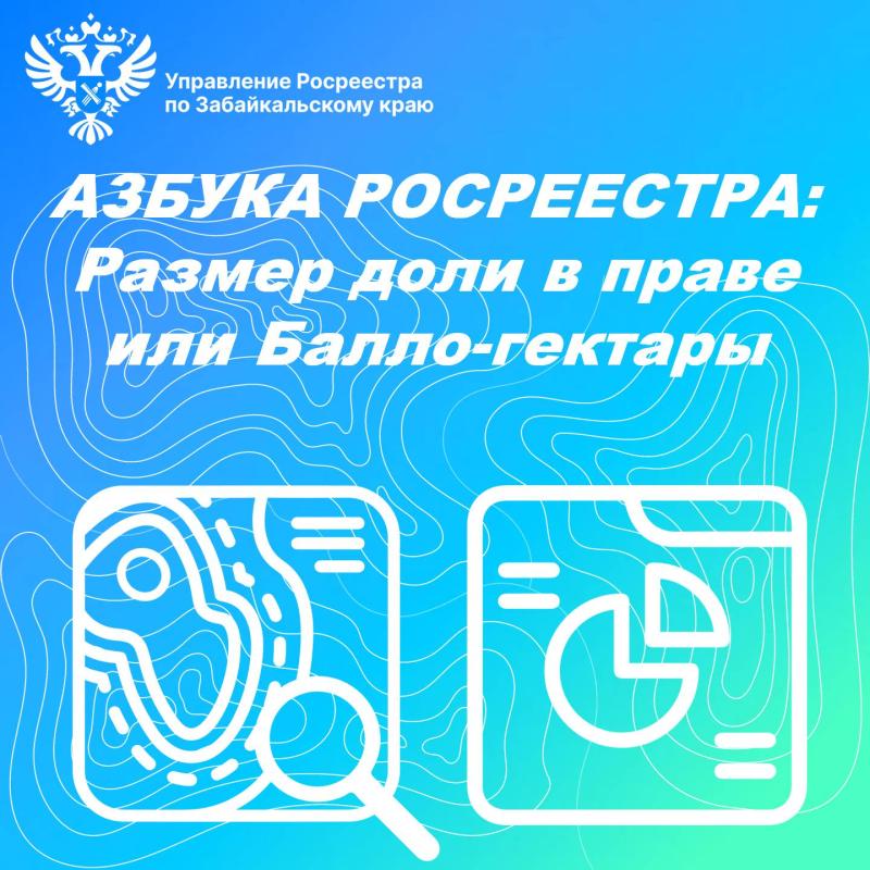 АЗБУКА Росреестра: Размер доли в праве или Балло-гектары 