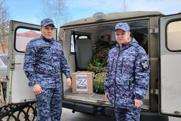 В Югре росгвардейцы организовали сбор гуманитарной помощи для нужд СВО