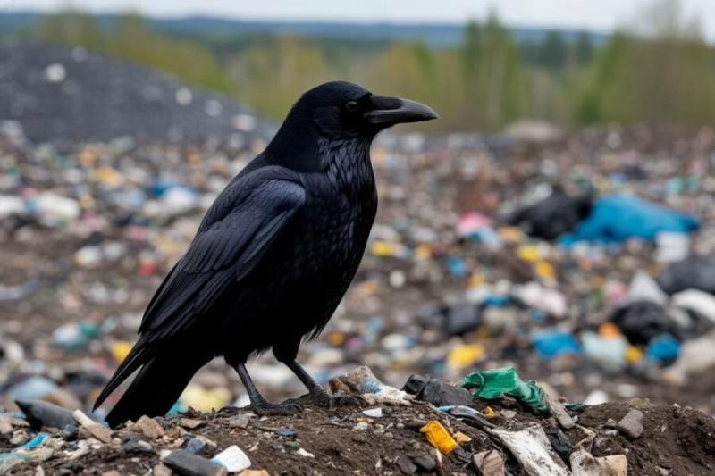 Около аэропорта авиазавода в Новосибирске обнаружено скопление птиц