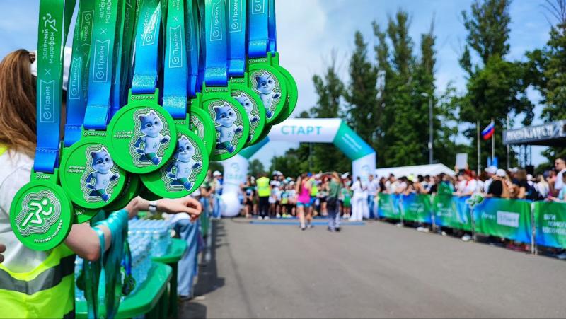 Росгвардейцы и их семьи стали участниками спортивного благотворительного марафона в Тамбове