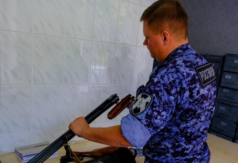 В Марий Эл сотрудниками Росгвардии за прошедший месяц изъято 22 единицы оружия