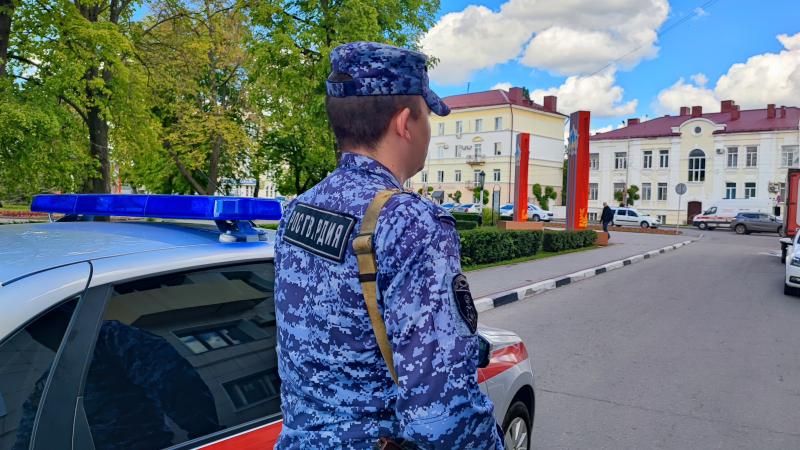 Сотрудники Росгвардии более 80 раз выезжали по сигналам «тревога» за неделю в Тамбовской области