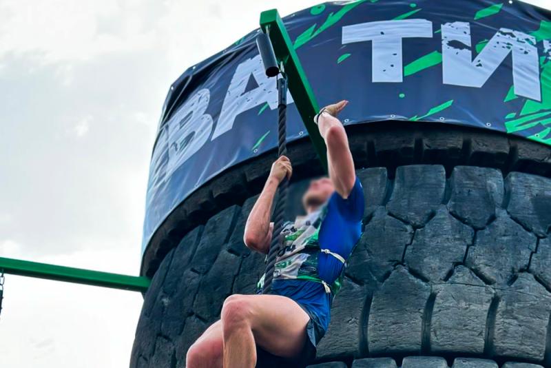 Кузбасские спецназовцы приняли участие в экстремальном всероссийском забеге «Битва Титанов»