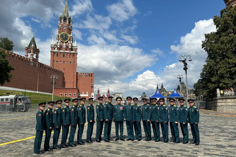 Воспитанник кузбасской Росгвардии встретился с Президентом Российской Федерации