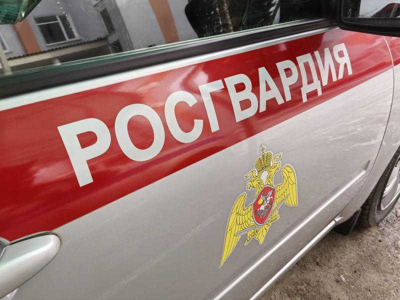 В Брянске сотрудники Росгвардии задержали мужчину, который незаконно проник в дачный дом