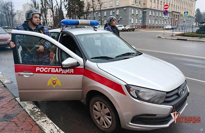 За неделю в Орле росгвардейцы задержали 11 правонарушителей