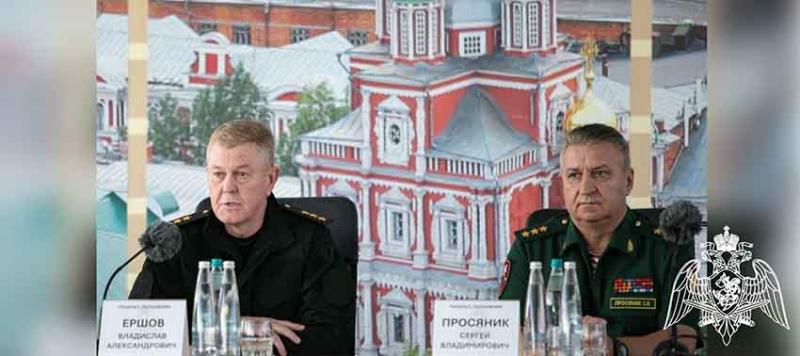 Орловские росгвардейцы приняли участие в учебно-методическом сборе с командирами ОМОН, СОБР и руководящим составом органов управления