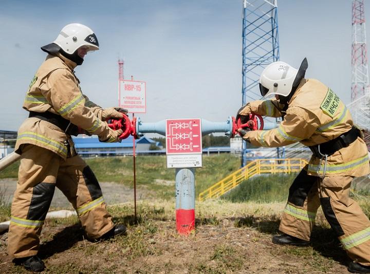 АО «Транснефть – Прикамье» провело плановые пожарные учения на резервуаре