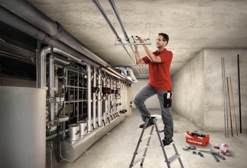 Решения ГК fischer для трубопроводов позволяют в 1,5 раза ускорить монтаж