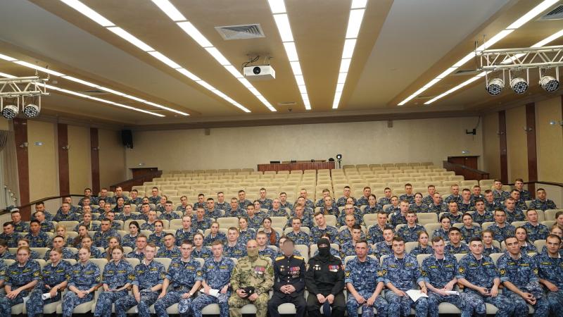 Сотрудники Управления Росгвардии по Владимирской области встретились с курсантами института ФСИН России