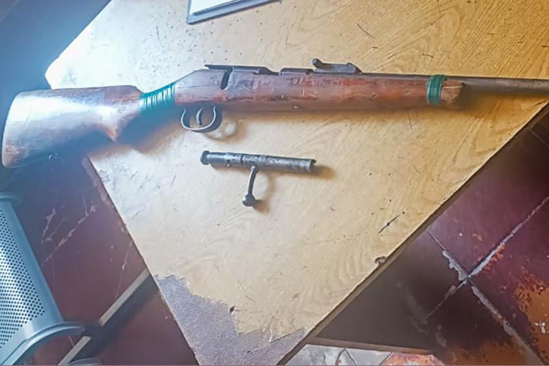 Юргинец выдал инспекторам Росгвардии незаконное ружьё, которое обнаружил в гараже