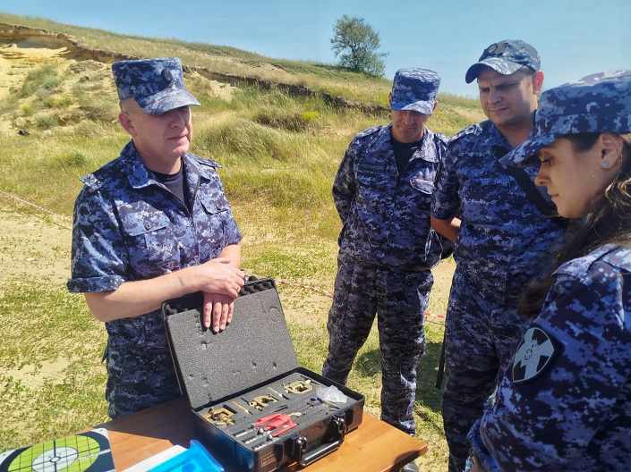 На Ставрополье прошел учебно-методический сбор с сотрудниками вневедомственной охраны Росгвардии