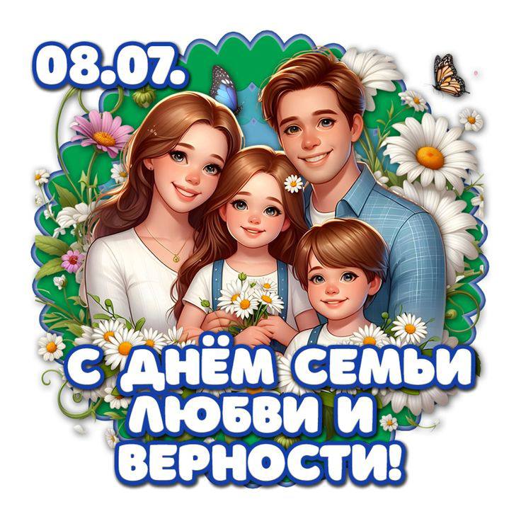 С Днем семьи, любви и верности!