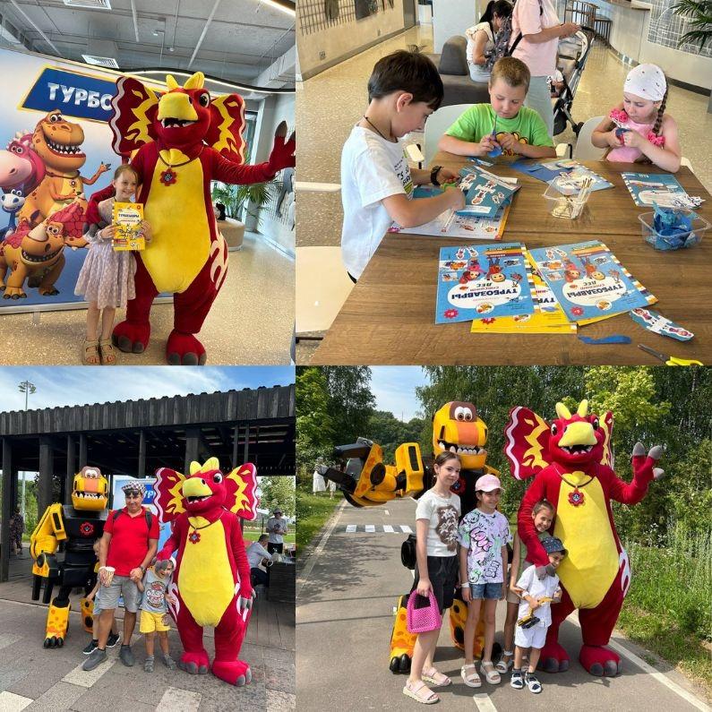 «Турбозавры» поучаствовали в Дне московского транспорта