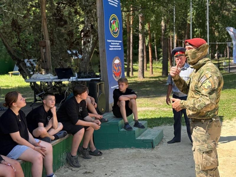 В Мордовии продолжается ведомственная акция «Каникулы с Росгвардией»
