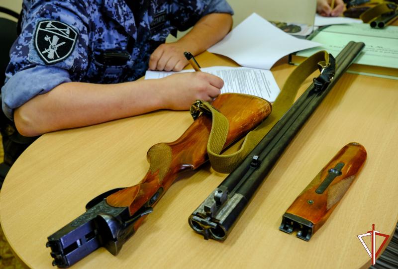Контроль за оборотом оружия: ЛРР Росгвардии Марий Эл подводит итоги полугодия