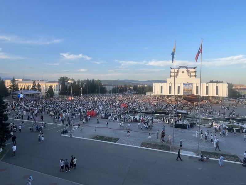 Росгвардия обеспечила безопасность праздника животноводов Наадым в Республике Тыва