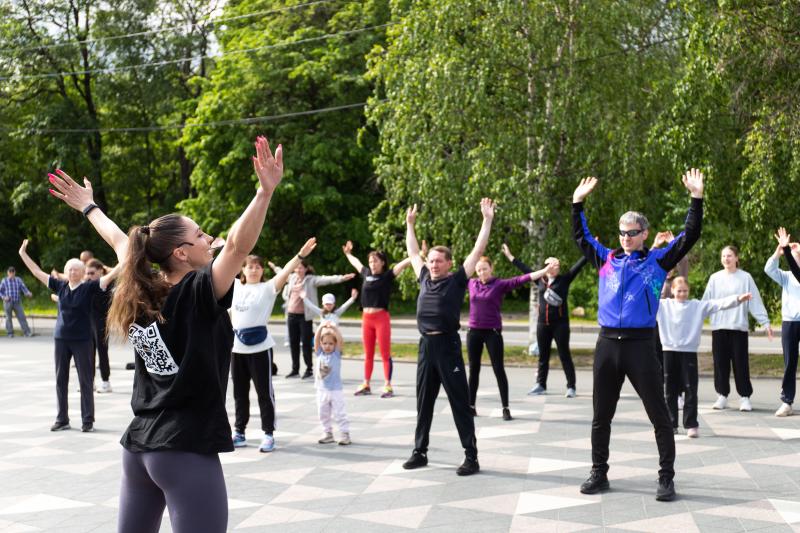 «Пятёрочка» провела серию спортивных мероприятий в Петрозаводске с участием фитнес-блогеров