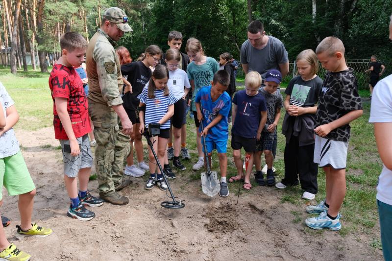 Росгвардейцы продолжают участие в ведомственной акции «Каникулы с Росгвардией» в Тамбовской области