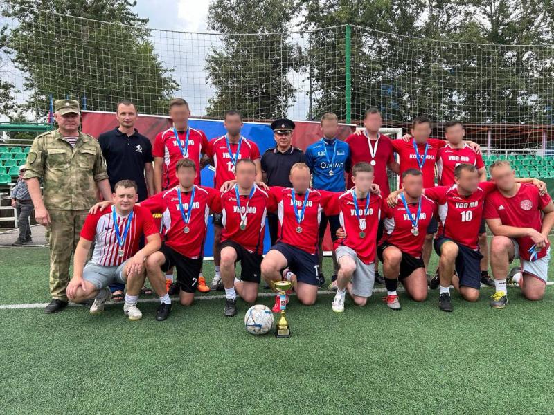 Сотрудники подмосковного главка Росгвардии завоевали «серебро» в чемпионате Центрального округа по мини-футболу среди команд московского гарнизона