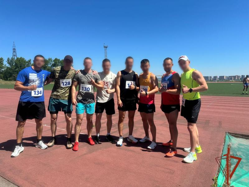 Росгвардейцы Приангарья стали призерами областного чемпионата по легкой атлетике