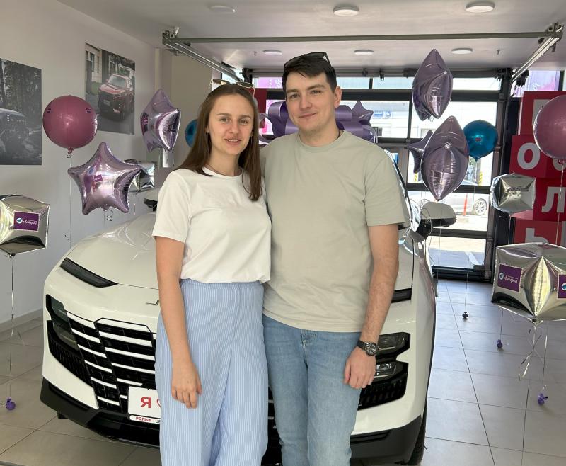 Курс на мечту: «Национальная Лотерея» и РОЛЬФ вручили новый автомобиль победителю розыгрыша в честь запуска «Автомобильной лотереи «РОЛЬФ»