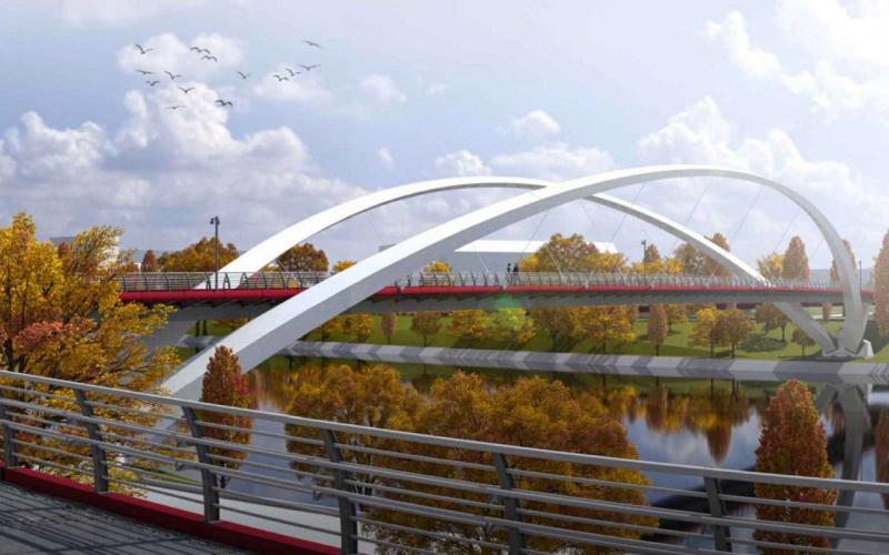 НПС построит два велопешеходных моста через Москву-реку