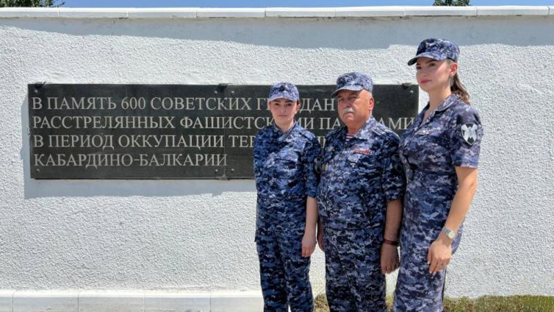 Ведомственная акция «На страже памяти» прошла в Кабардино-Балкарии