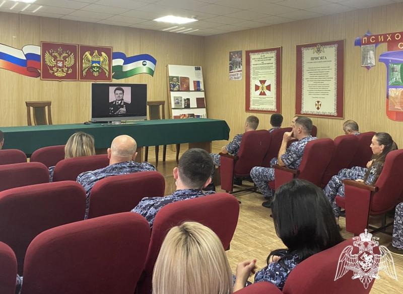 В Нальчике Росгвардейцы провели тематическое мероприятие памяти генерала армии И.К. Яковлева