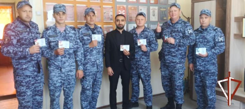 Росгвардейцам в Зауралье вручили знаки отличия «Готов к труду и обороне»