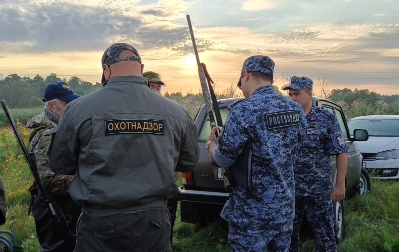 Сотрудники Росгвардии провели профилактическое мероприятие «Оружие» в Тамбовской области