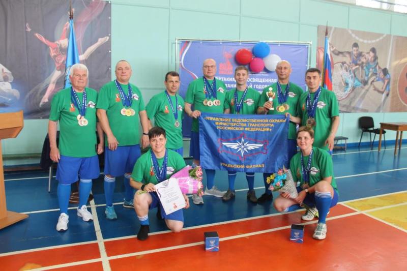 Впервые в Спартакиаде ведомственной охраны Минтранса России приняли участие девушки