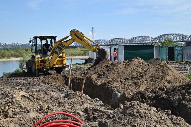 Благоустройство парка «Чемской берег» в Новосибирске контролирует губернатор