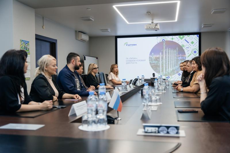 ГК «Титан» обсудила возможности кооперации с делегацией Красноярского края