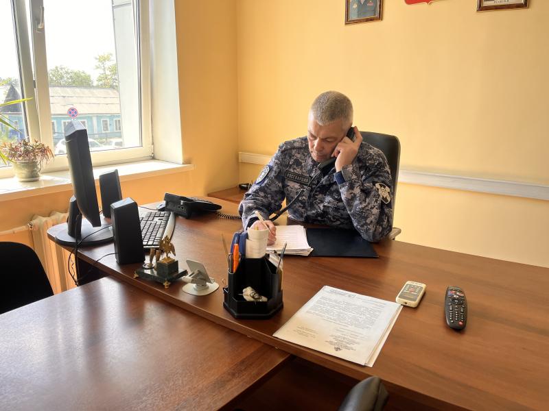 Прямую линию для жителей Тувы организовали во вневедомственной охране Росгвардии