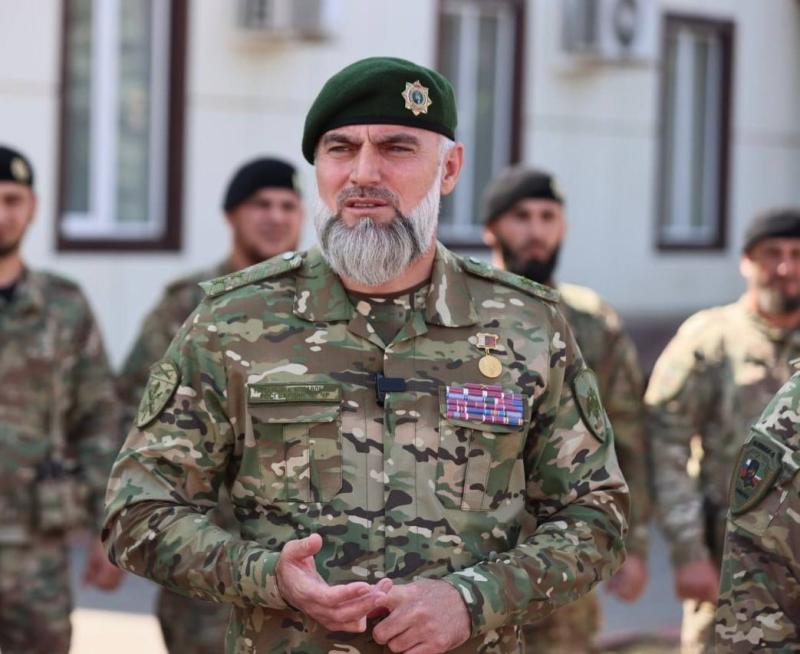 НАЧАЛЬНИК УПРАВЛЕНИЯ РОСГВАРДИИ ПО ЧЕЧЕНСКОЙ РЕСПУБЛИКЕ ПРОВЕЛ СМОТР ГОТОВНОСТИ СВОДНОГО ПОДРАЗДЕЛЕНИЯ РОСГВАРДИИ